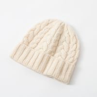 northpeace farm/カシミヤ100%ケーブルニット帽